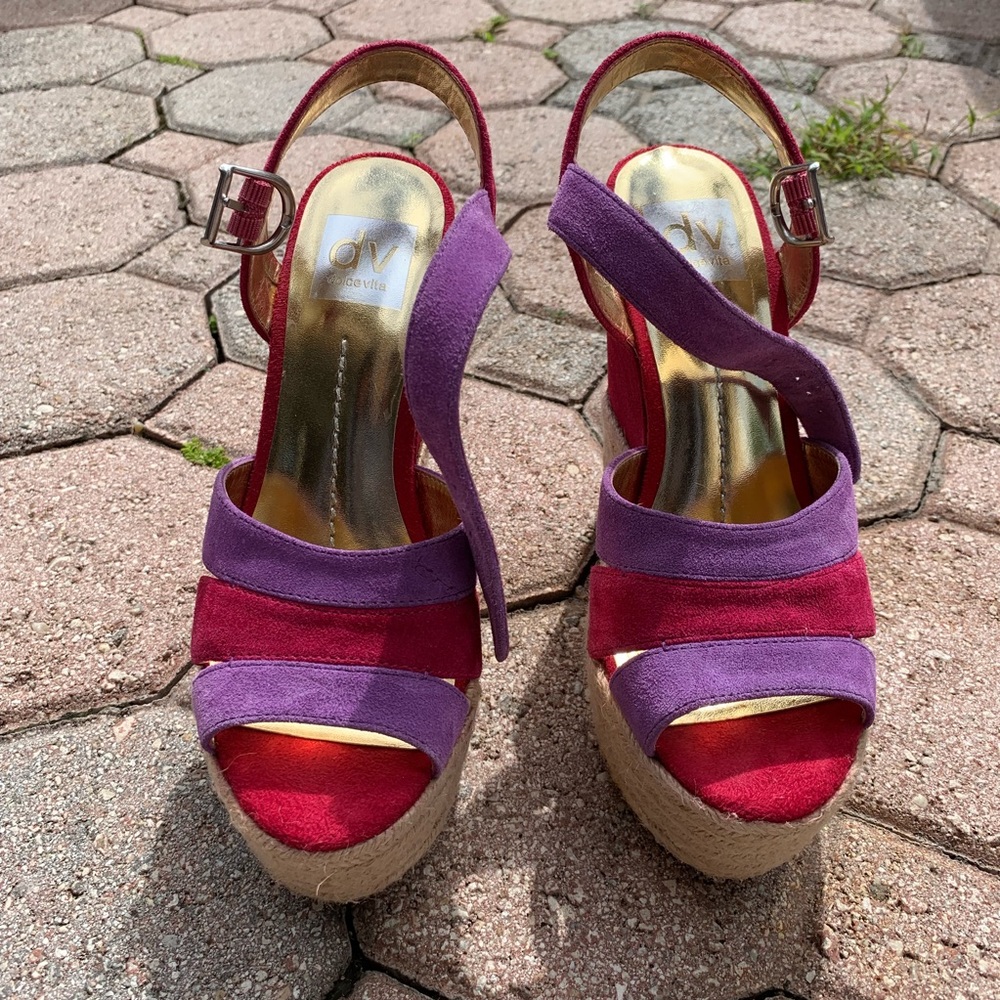 Dolce Vita  espadrilles size 6, wore once